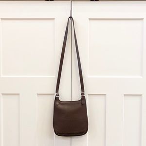 {Coach} Saddle Legacy Vintage Brown Leather Purse